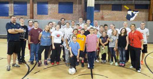 Central Maine CC Runs Soccer Clinic