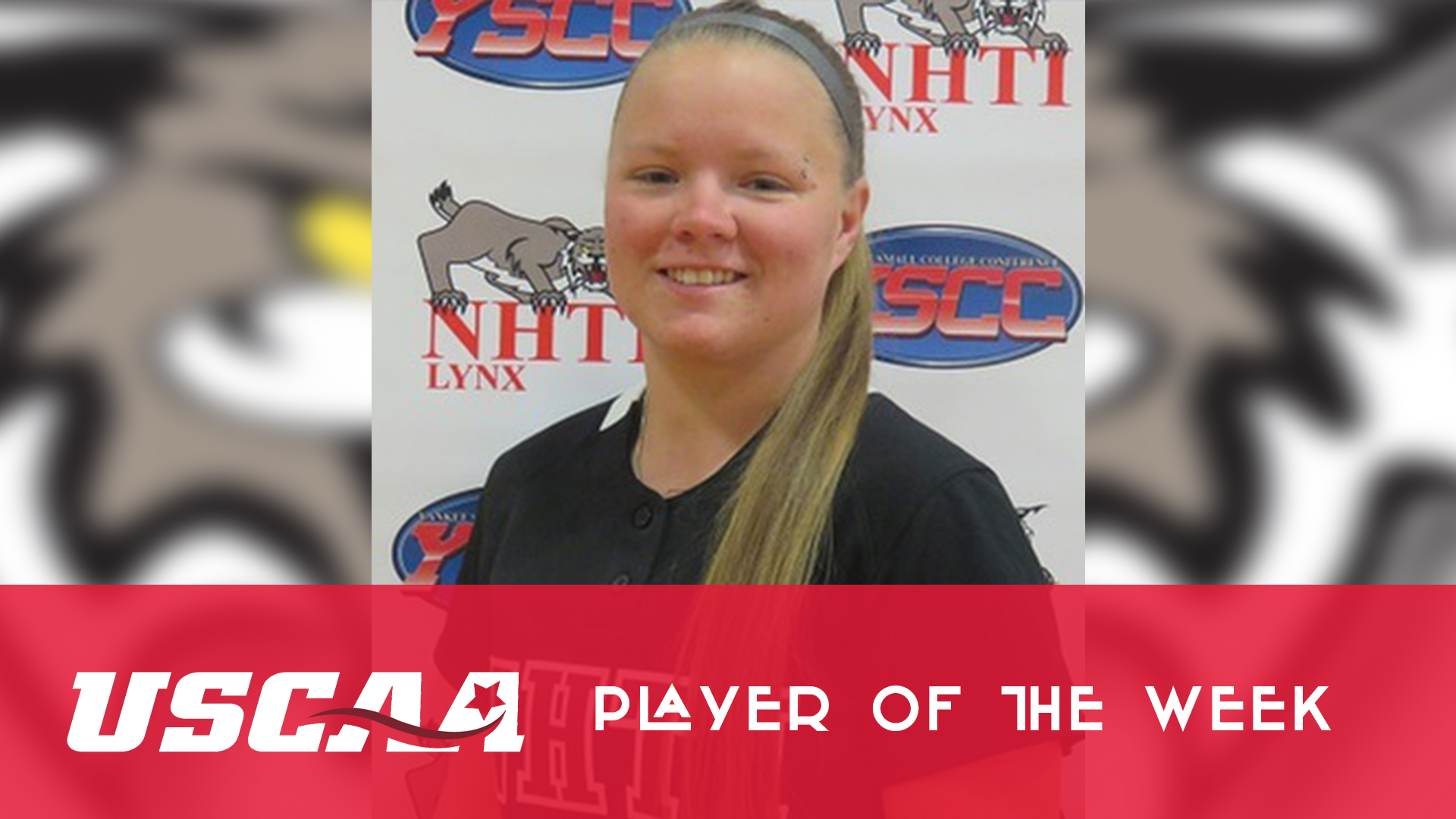 NHTI's Masha Lange wins USCAA Softball Player of the Week