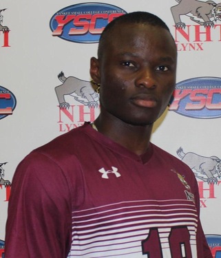 Fiston Kapongo, Men's Soccer, NHTI
