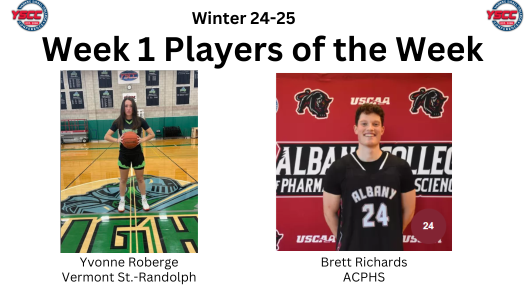 YSCC Basketball Week 1 Players of the Week Announced