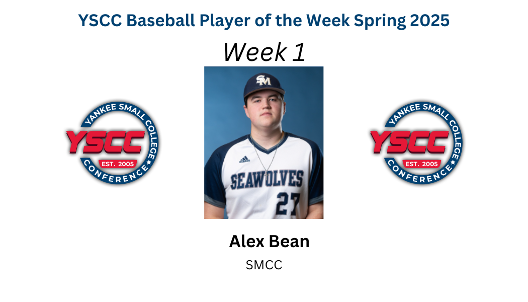 2025 YSCC Spring Baseball Player of the Week - Week 1