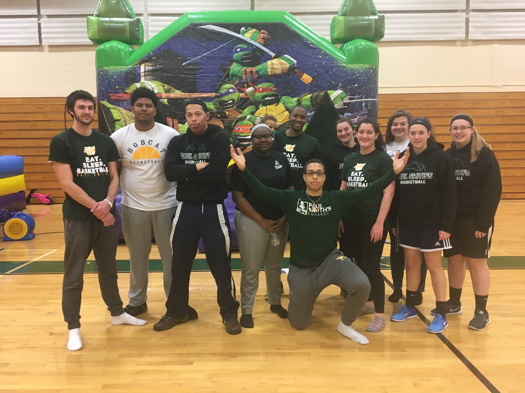 Paul Smiths College Basketball Teams host 1st Annual Community Day