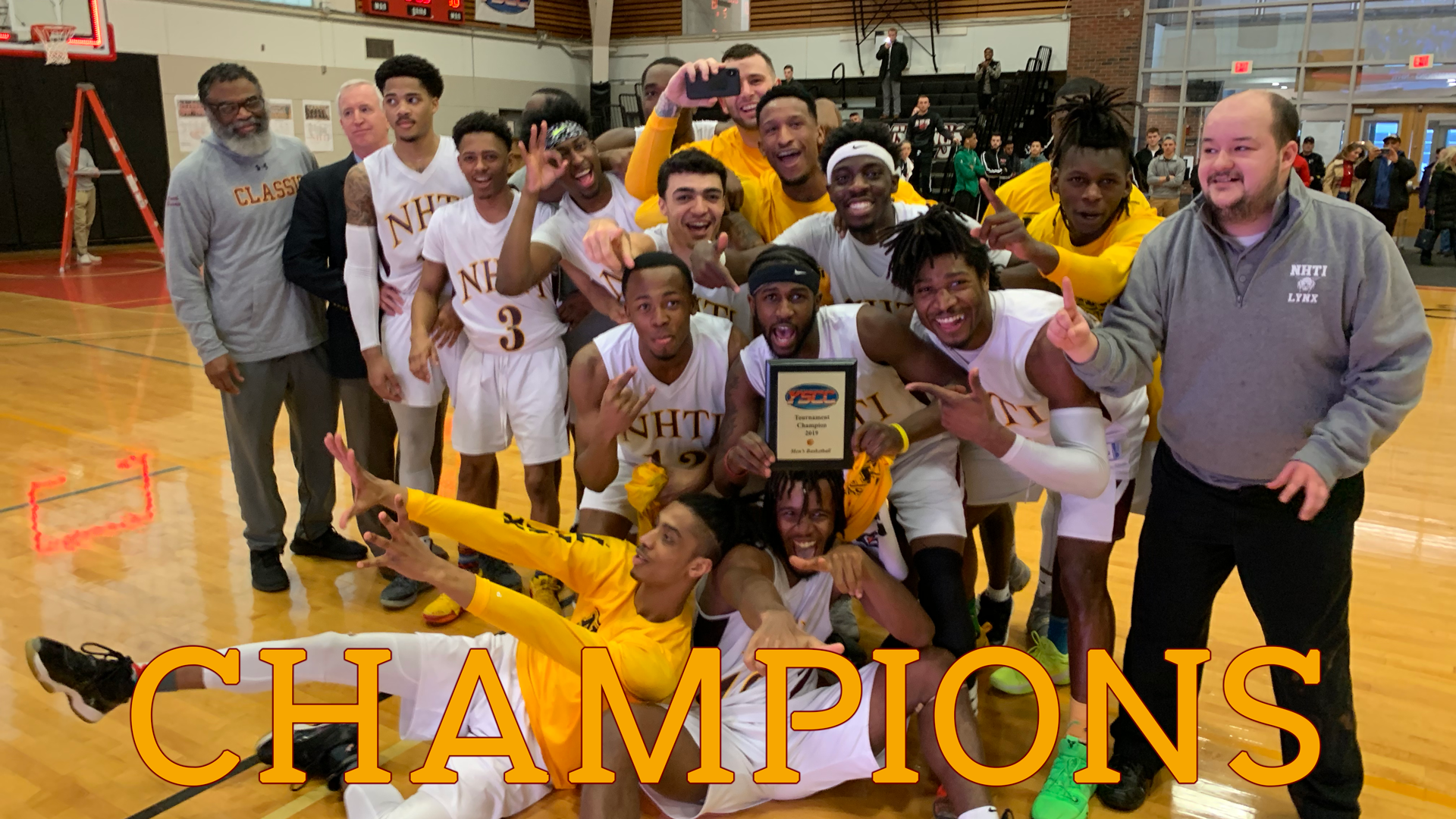 NHTI Lynx win the 2019 YSCC Men's Championship