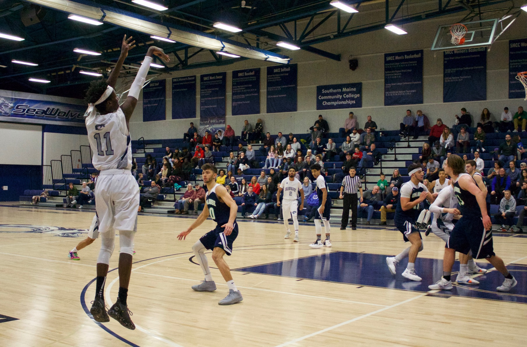 SeaWolves Survive And Advance, Bury Moose 84-60